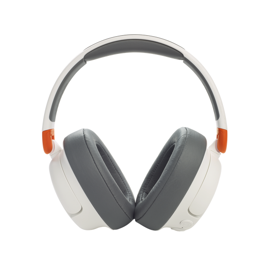 JBL JR 460NC - White - Wireless over-ear Noise Cancelling kids headphones - Front